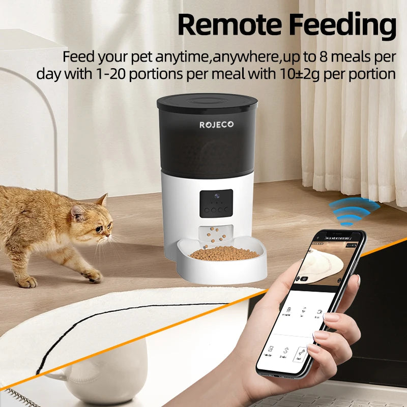 Automatic Cat Feeder Dispenser