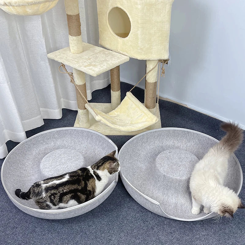 Cat Tunnel Interactive Bed