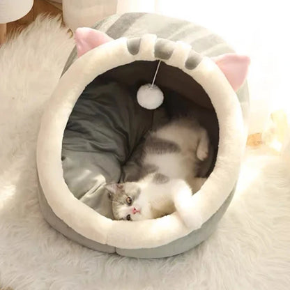 Cozy Cat Cave Bed